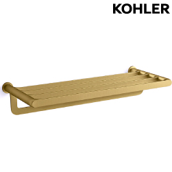 KOHLER Avid 雙層毛巾架(摩登金) K-97497T-2MB