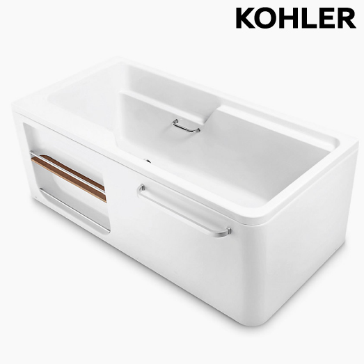 KOHLER ALEUTIAN 壓克力整體化浴缸(130cm) K-99013T-0_K-99014T-0