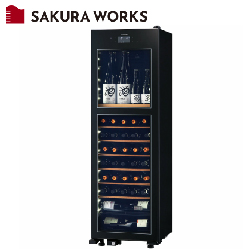 SAKURA WORKS 冰溫® M2系列雙溫酒櫃 / 63瓶 LX63-B-L_LX63-B-R【全省免運費宅配到府】