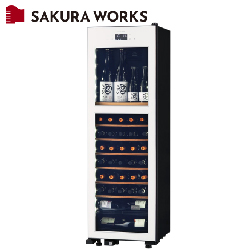 SAKURA WORKS 冰溫® M2系列雙溫酒櫃 / 63瓶 LX63-W-L_LX63-W-R【全省免運費宅配到府】