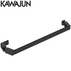 KAWAJUN 淋浴門把手(亮面黑) SH-027-P07-3