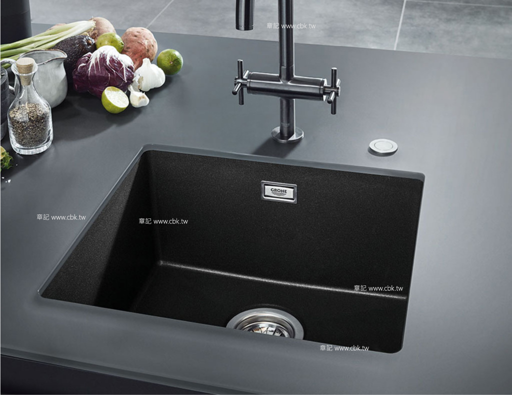 Grohe K700 built-in sink granite grey - 31652AT0 | REUTER